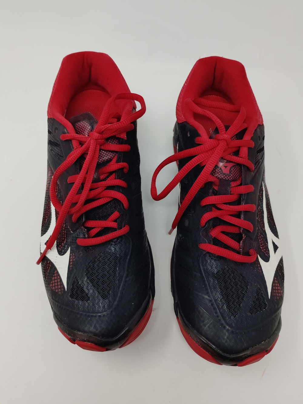Mizuno Wave Lightning Z4 Indoor Court Volleyball Shoes Black Red Size 9 LowTop